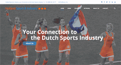 Desktop Screenshot of hollandsportsindustry.com